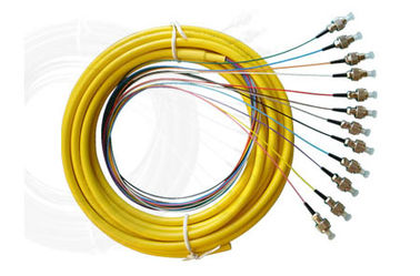 Pacote PVC, OM1, OM2 ou OM3 multi - trança da fibra óptica para a transmissão video